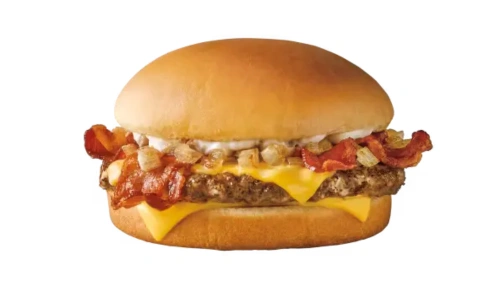 Garlic Butter Bacon Cheeseburger